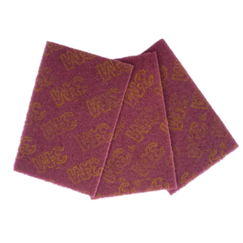 3M 7447工业百洁布拉丝布除锈布抛光布抹布清洁布 10片 15CM*23CM