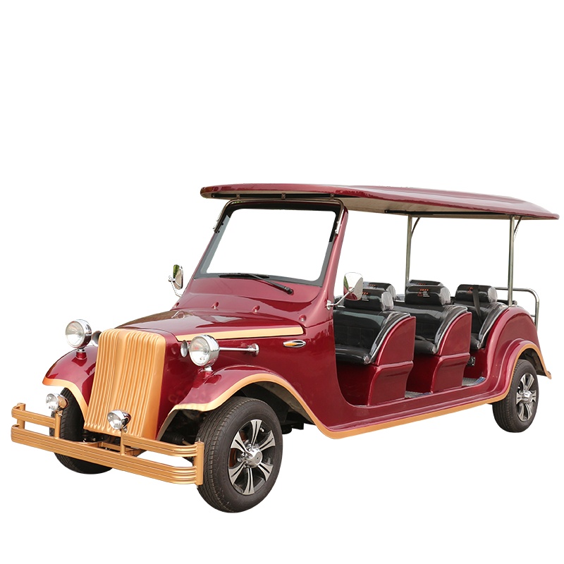 中菲宜达ZYDD8-Y8-A 8座A款电动老爷车售楼处酒店物业小区景区接待专用老爷车进口配置型