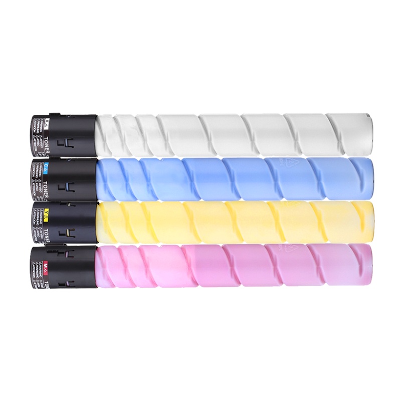 艾洁 美能达TN321/TN220/TN221粉盒四色套装商务版 适用柯美C364;C284;C224;C7822