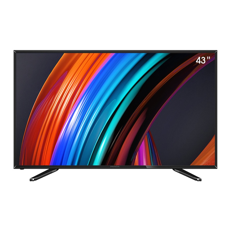 熊猫(PANDA)43F6A 43英寸全高清人工智能液晶电视超窄边框 免费视频网络数字电视网络教育电视机 连接WIFI