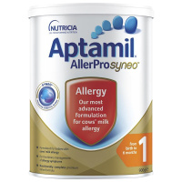 澳洲发/3罐装-爱他美(aptamil)Allerpro深度水解/乳糖不耐受过敏奶粉一段900g/罐装 进口特殊配方奶粉