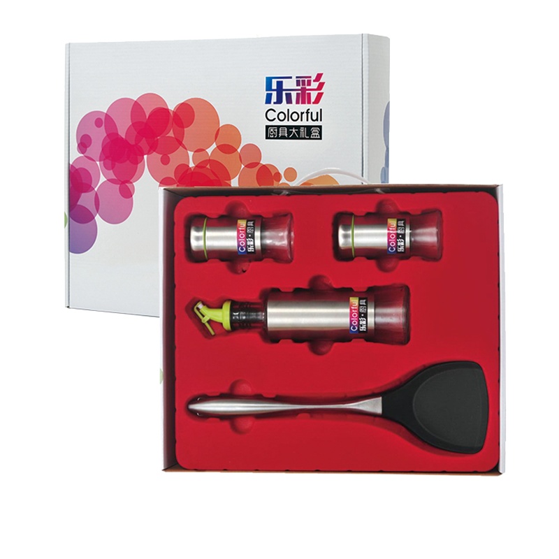 若生活 98009 大礼盒 调味瓶 油壶组合套装 可定制企业LOGO