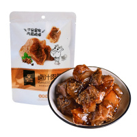 科尔沁 休闲肉脯零食 卤汁肉筋 五香 68g 内蒙古特产