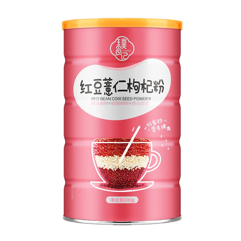 璞食记红豆薏米粉薏仁粉冲饮五谷杂粮营养早餐食品代餐粉粥去濕