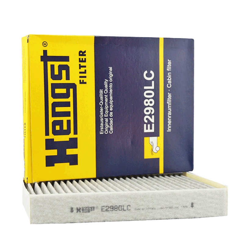 汉格斯特(hengst)活性炭空调滤E2980LC适配保时捷/卡宴/途锐