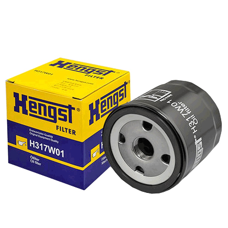 汉格斯特(hengst)机油格滤清器铁壳H317W01适用于新捷达宝来速腾桑塔纳晶锐明锐EA211机油滤