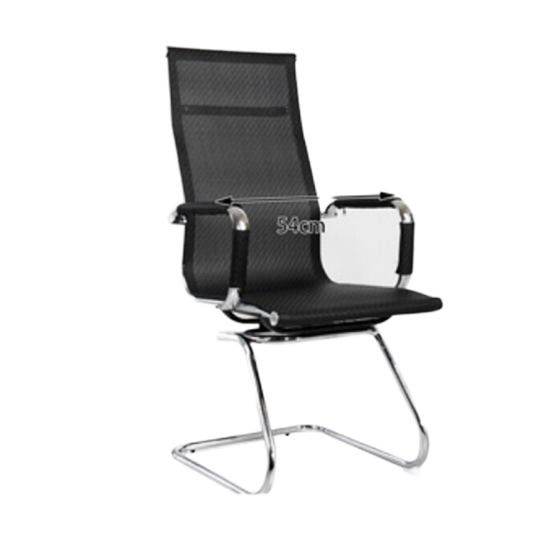 麦森 MS-GXY-113弓形网布电脑靠背椅黑色