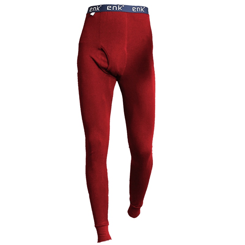 ENK 纯棉男士秋裤毛裤棉裤打底裤紧身包筋男士保暖裤男