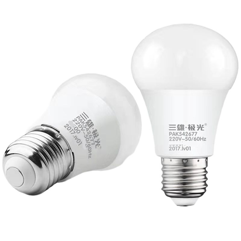 三雄极光 E27螺 口 10W球 泡LE D 螺 口灯 泡