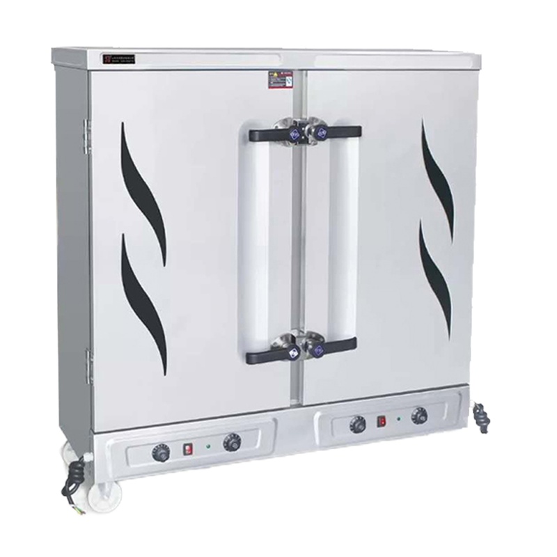 宇洋(YY) 30盘不锈钢蒸饭柜商用定时定温机械款蒸饭车多功能省电节能双门蒸箱食堂蒸包炉蒸菜米饭馒头包子机海鲜蒸柜电蒸炉