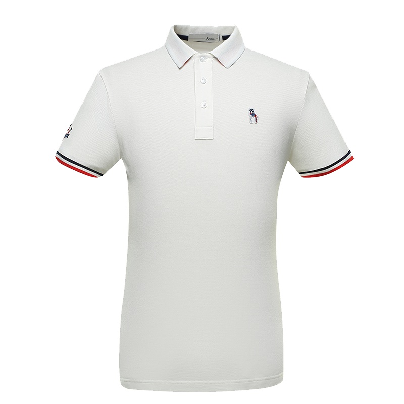 Artsdon/阿仕顿净色简约短袖T恤POLO衫夏季柔软舒适透气男士T恤