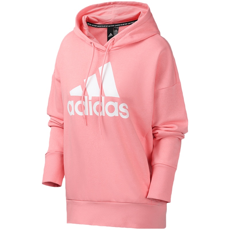 阿迪达斯女服卫衣连帽套头衫休闲运动服FM1046