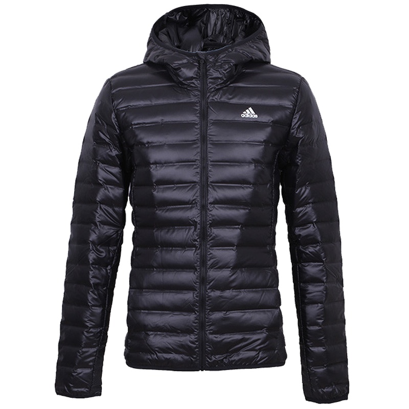 阿迪达斯(adidas) 冬季男士运动休闲保暖连帽羽绒服 BQ7782