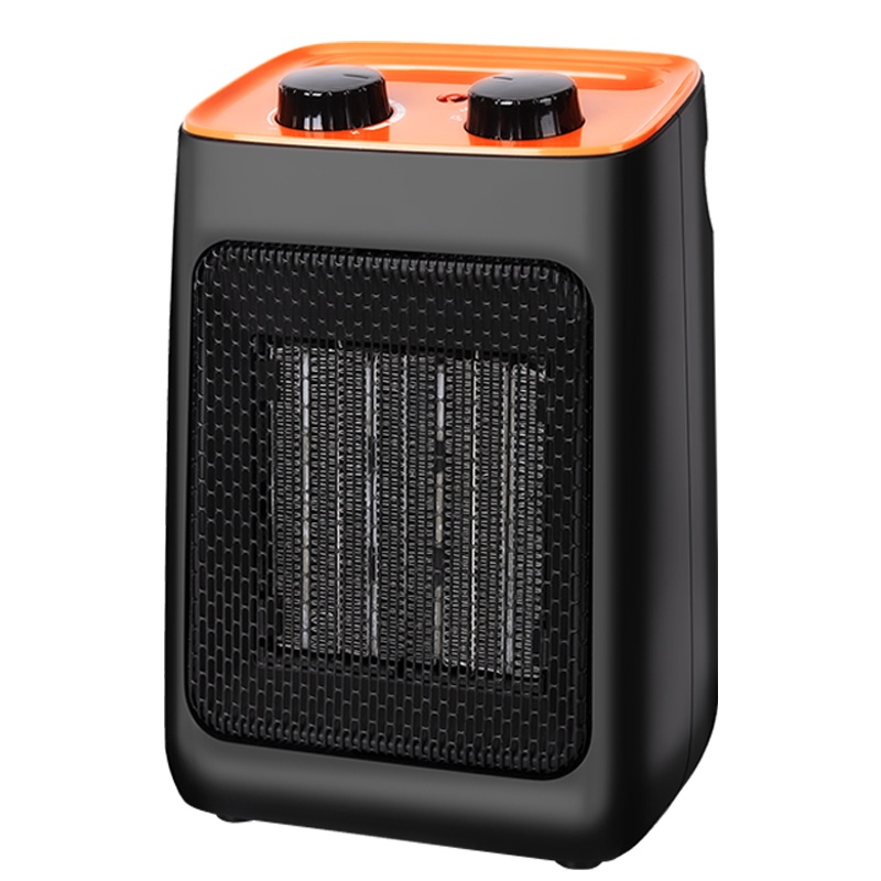 苏宁宜品取暖器电暖气热风神器小太阳节能省电小型烤火炉家用节能省电小型办公室卧室立式暖风机橙色款