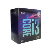 英特尔（Intel）i3 9100F 酷睿九代四核 盒装CPU处理器