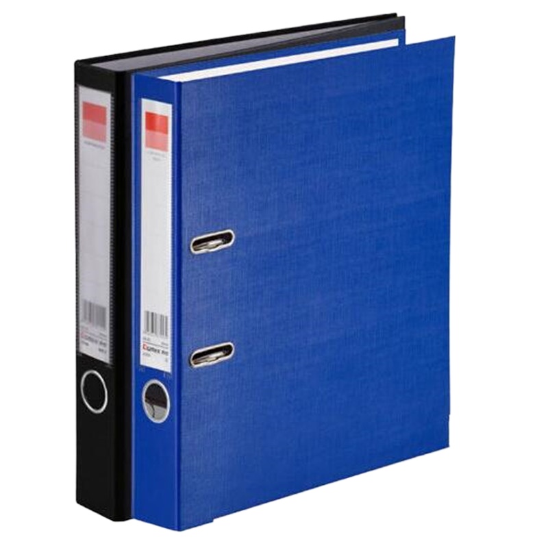 齐心(Comix) A4加强型快劳夹 文件夹 黑色 单只装 办公文具 A106N Q2