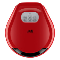 山本电饼铛家用煎饼锅双面加热烙饼锅薄饼机春饼机新款自动断电 红色