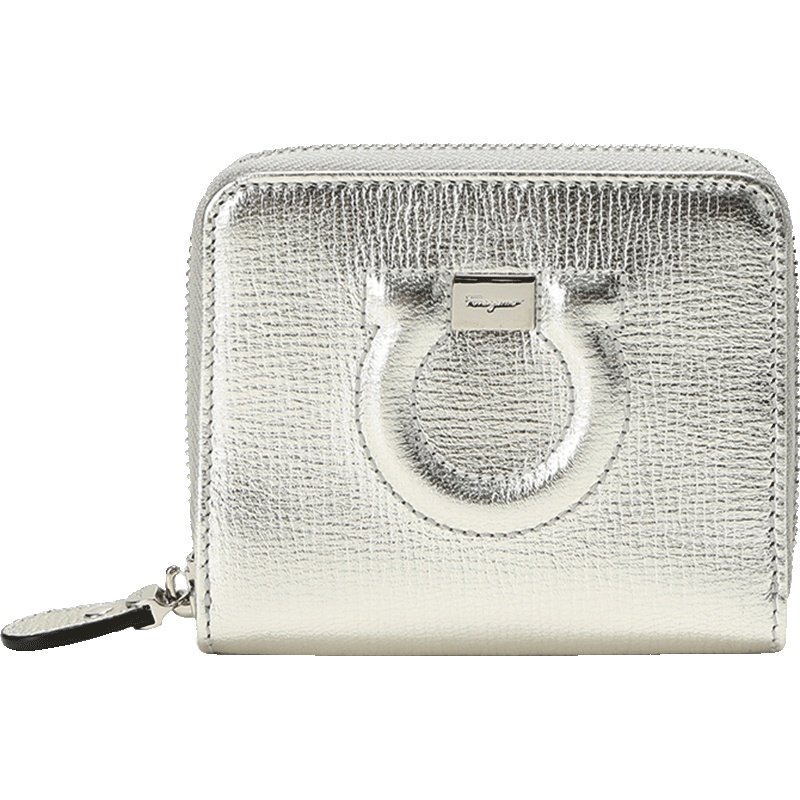 Salvatore Ferragamo 菲拉格慕 女士皮革短款钱包钱夹 22D201