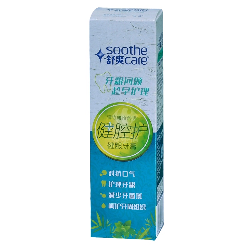 舒爽健腔护青竹薄荷135g