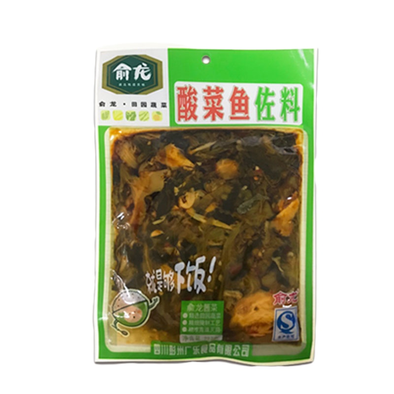 俞龙酸菜鱼佐料酱腌菜 开袋即食 227g 可做酸菜鱼 酸菜面 作食粥、馒头等