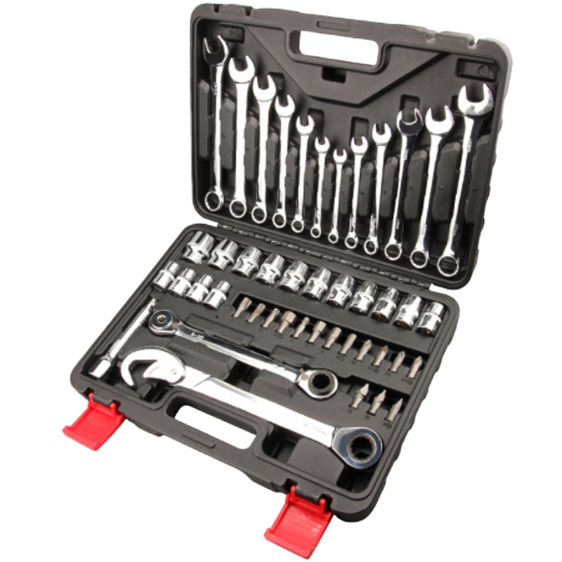 金穗慧采 GT45 45件套汽修工具套装 扳手组套 套筒工具套装