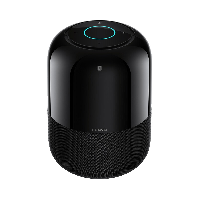华为AI 2 蓝牙音箱 (太空黑) 标准版 Sound 音质 一碰传音 内容丰富 智能助手 人工智能音响 声控家电