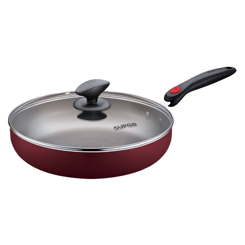 苏泊尔(SUPOR) PJ28K8 火红点不粘煎锅 不粘炒锅烹饪炒菜锅具 单套装