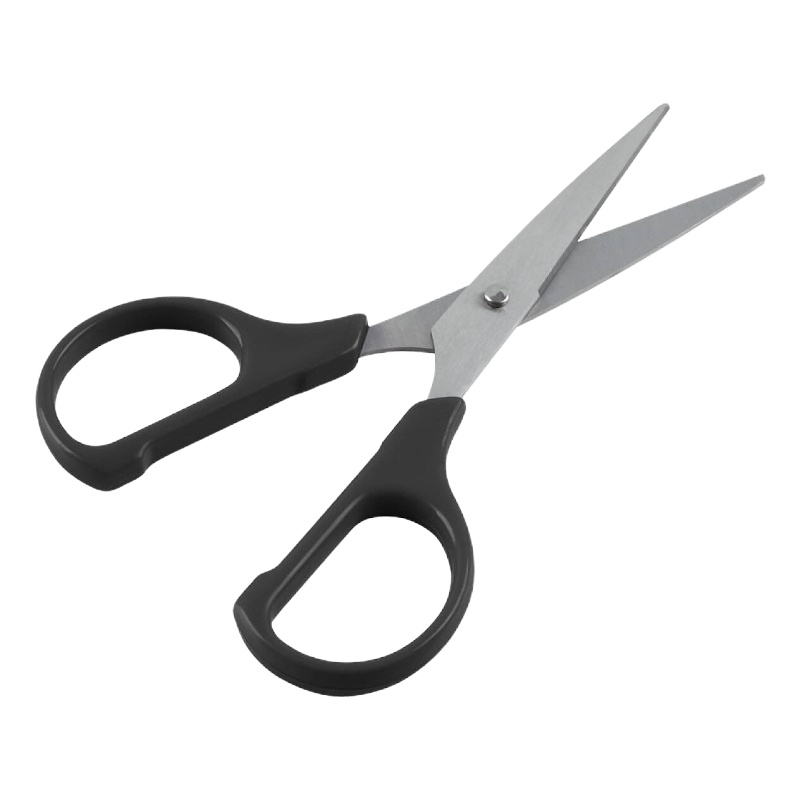 齐心(COMIX) 剪刀家用优质标准办公剪纸剪刀裁纸刀 办公用剪刀 B2714 小号剪刀 147mm DMS