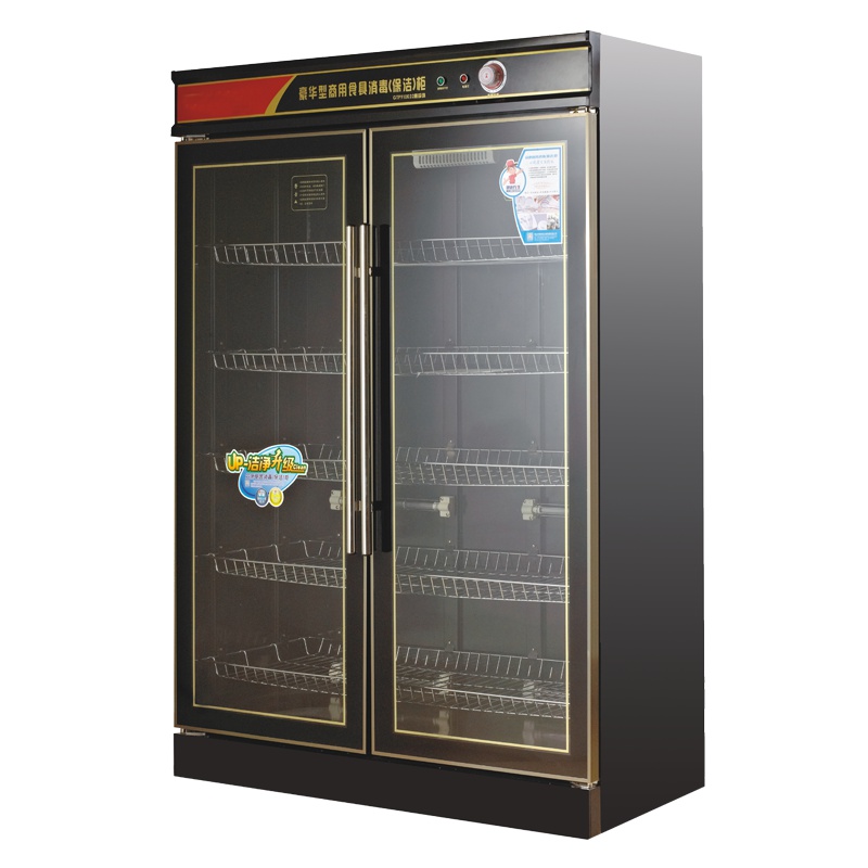 而派 消毒柜商用 双门立式大容量餐具消毒柜 饭店食堂餐饮餐厅大排档臭氧消毒柜 碗碟杯子筷子密胺家用厨房消毒碗柜