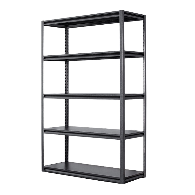 仓库货架多层置物架家用阳台铁架子杂物收纳架储藏室落地角钢架子 四层 JFZWJ-01 单个装