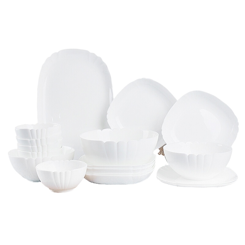 乐美雅(Luminarc)LC-S115G 露特莎白玉餐具18件套 单套价