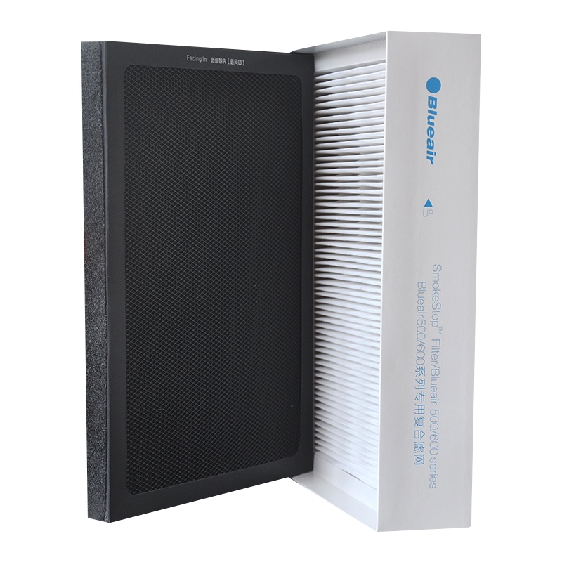 布鲁雅尔(Blueair)空气净化器滤网 503/550E/510B/603 NGB升级版SmokeStop 复合型滤芯