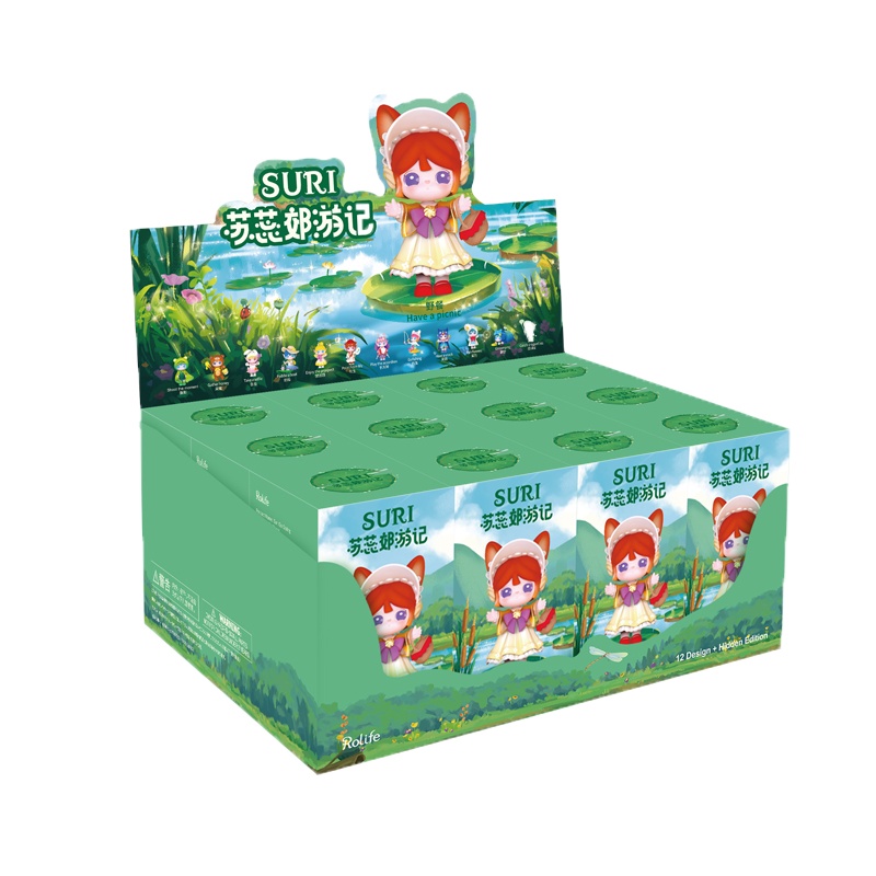 rolife若来苏蕊郊游季系列盲盒手办不支持退货退款 整盒