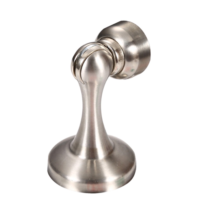 海斯迪克 gnjz-1000 不锈钢加厚门吸 打孔免打孔门吸 强磁网红墙吸 室内门碰防撞门挡地吸 拉丝钢打孔款