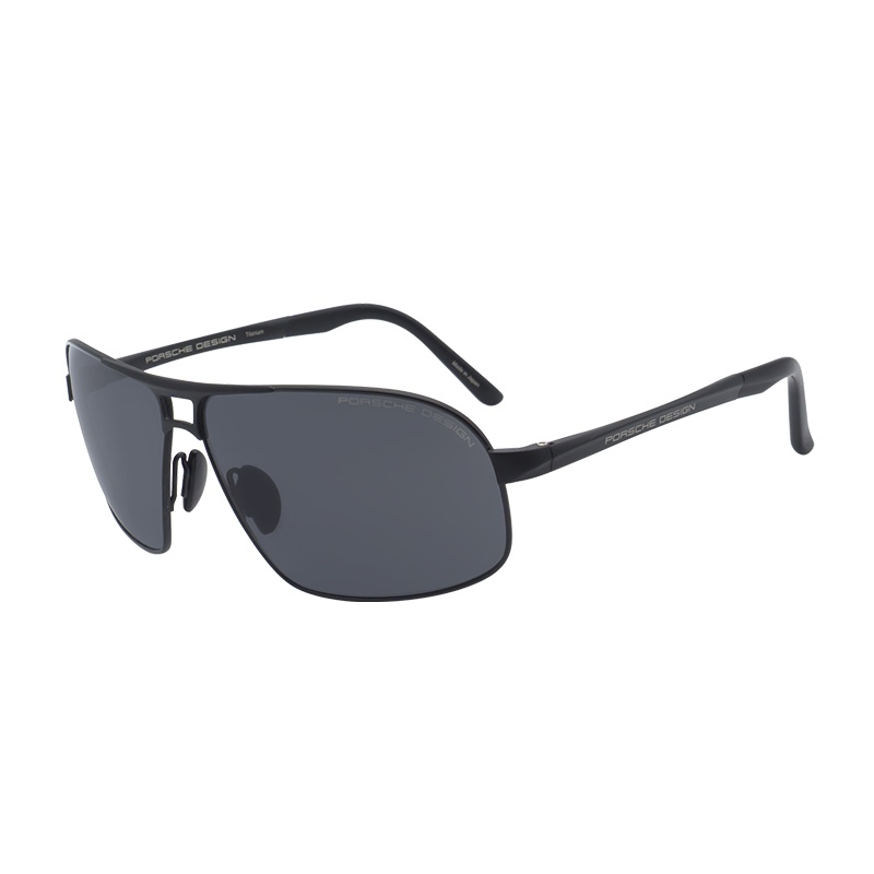 PORSCHE DESIGN保时捷太阳眼镜男款超轻时尚钛驾驶墨镜P8542 65mm