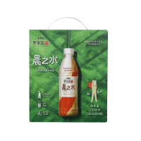 正官庄恩珍源晨之水谷物风味草本饮料350ml*6/箱 2箱组合 无糖不苦 含红参饮料 麦茶味