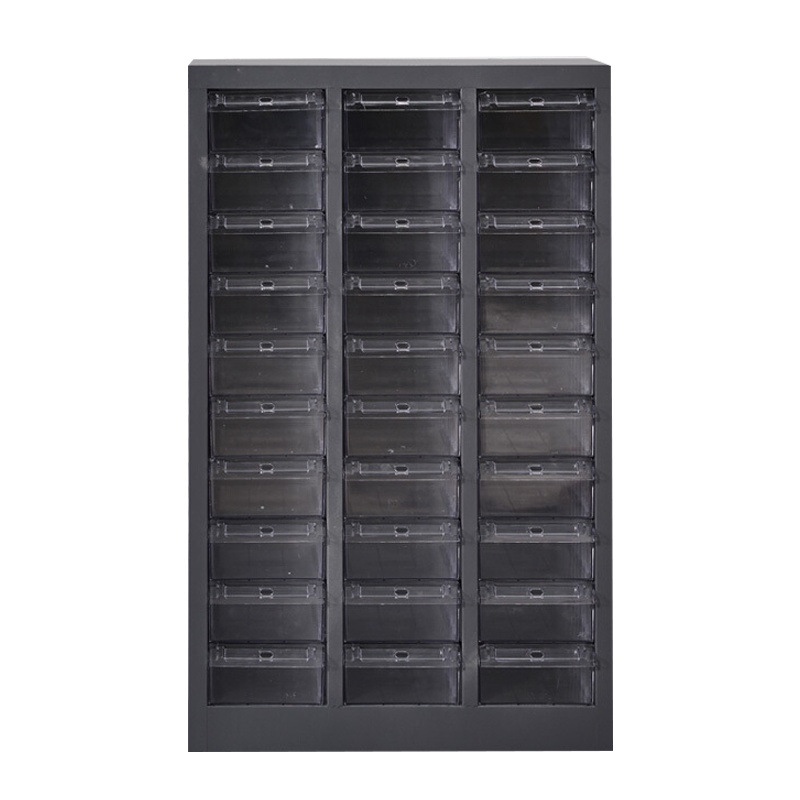 [一鹏]零件柜文件整理电子元器件柜零件盒收纳箱螺丝盒元件盒抽屉式