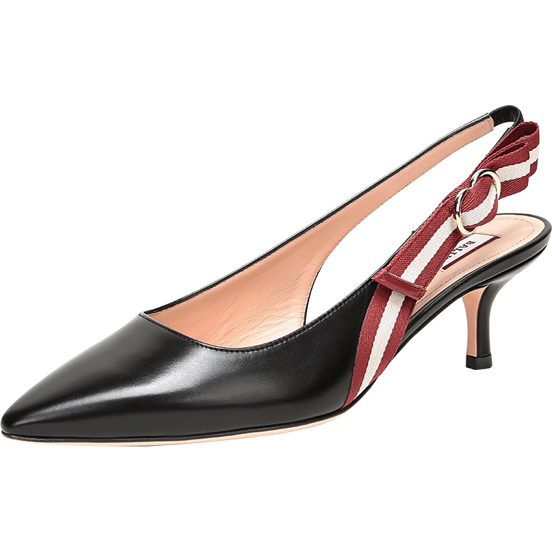 BALLY 巴利 女士皮质尖头高跟鞋 ALICE 55