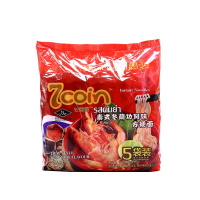 七咔呢(7coin)方便面冬荫功味70gX5连包 正宗泰国味
