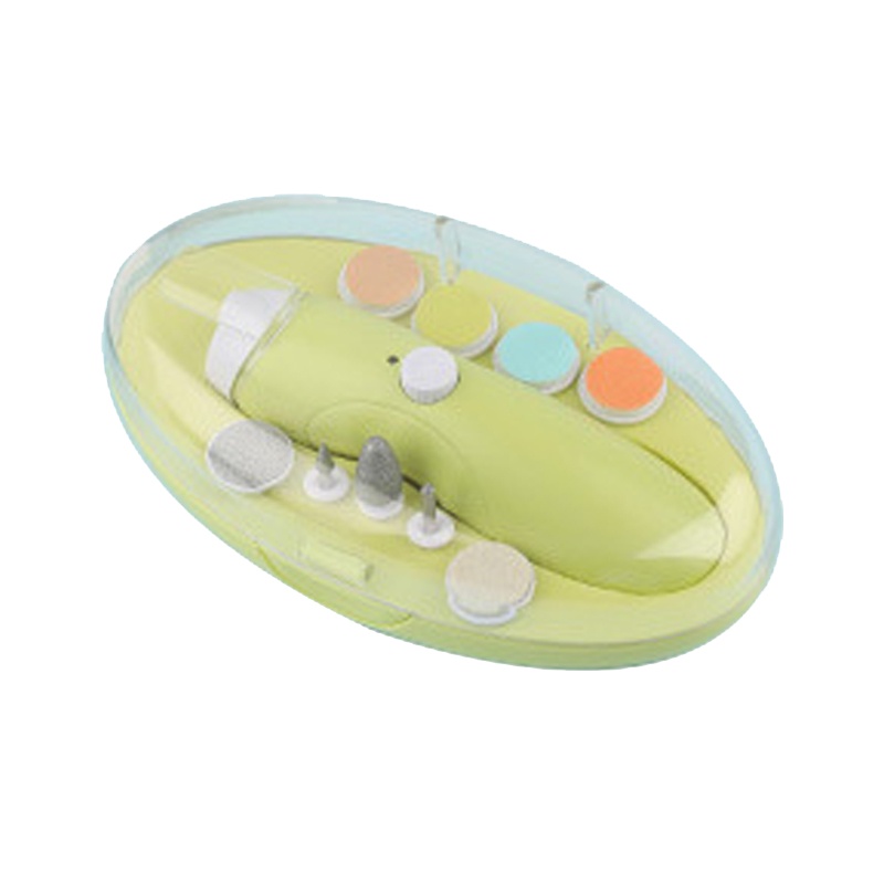 开优米(Kiuimi)儿童电动磨甲器宝宝指甲剪婴儿安全护理充电磨甲器婴童指甲刀指甲钳剪刀 粉色充电款