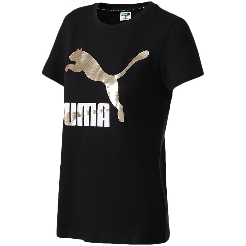 彪马PUMA女装运动服休闲圆领短袖T恤