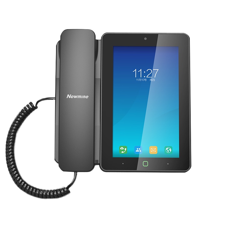 纽曼(Newmine) 9084(R)高配版 4500小时录音安卓智能录音电话可视话机视频电话黑名单拦截一键拨号对讲电话