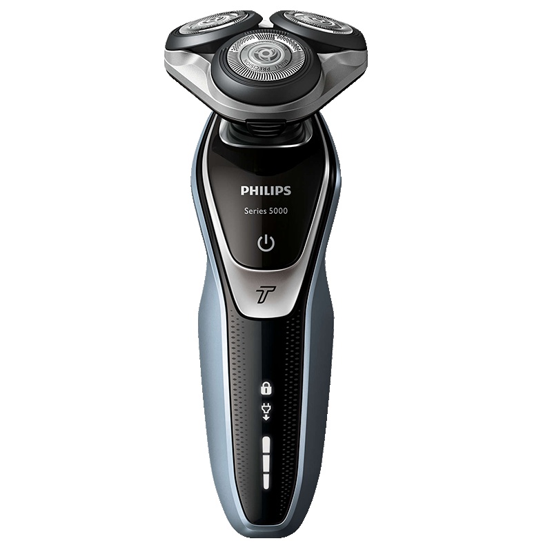 飞利浦(Philips) 电动剃须刀 S5380/04 旋转式三刀头 充电式刮胡刀 全身水洗