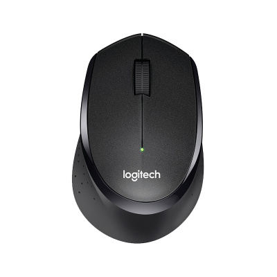 罗技(Logitech)M330无线鼠标 黑色×10个装-B2B
