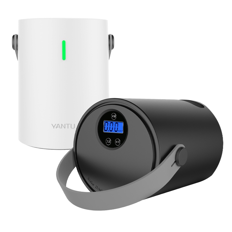 沿途(YANTU)A05 车载充气泵 机械 有线-黑色