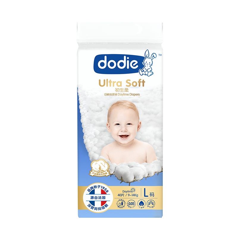 杜迪 Dodie亲薄柔护·日款婴儿纸尿裤(L)40片