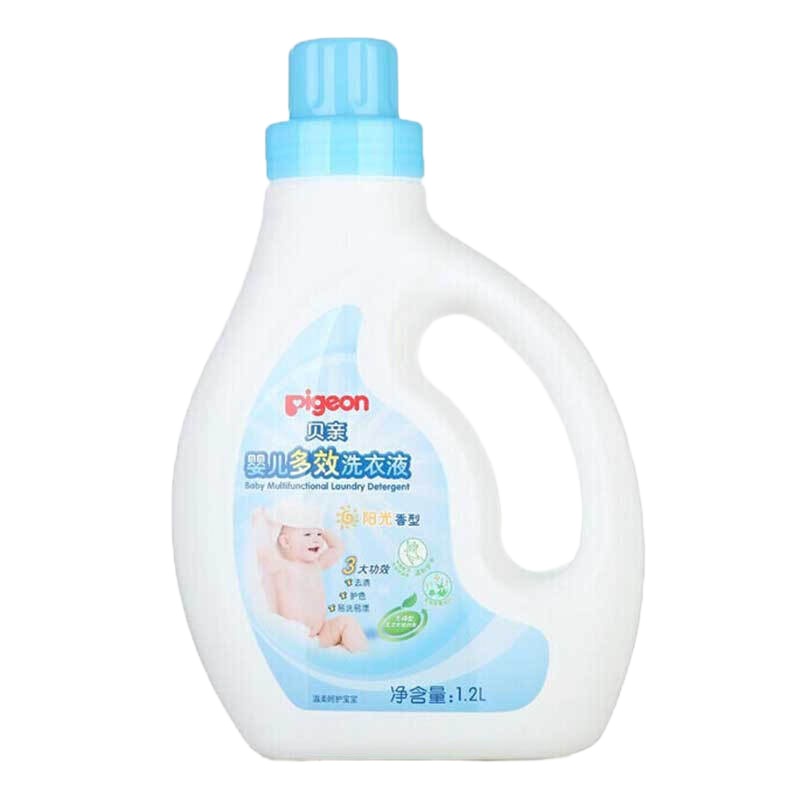 贝亲 婴儿多效洗衣液 1.2L
