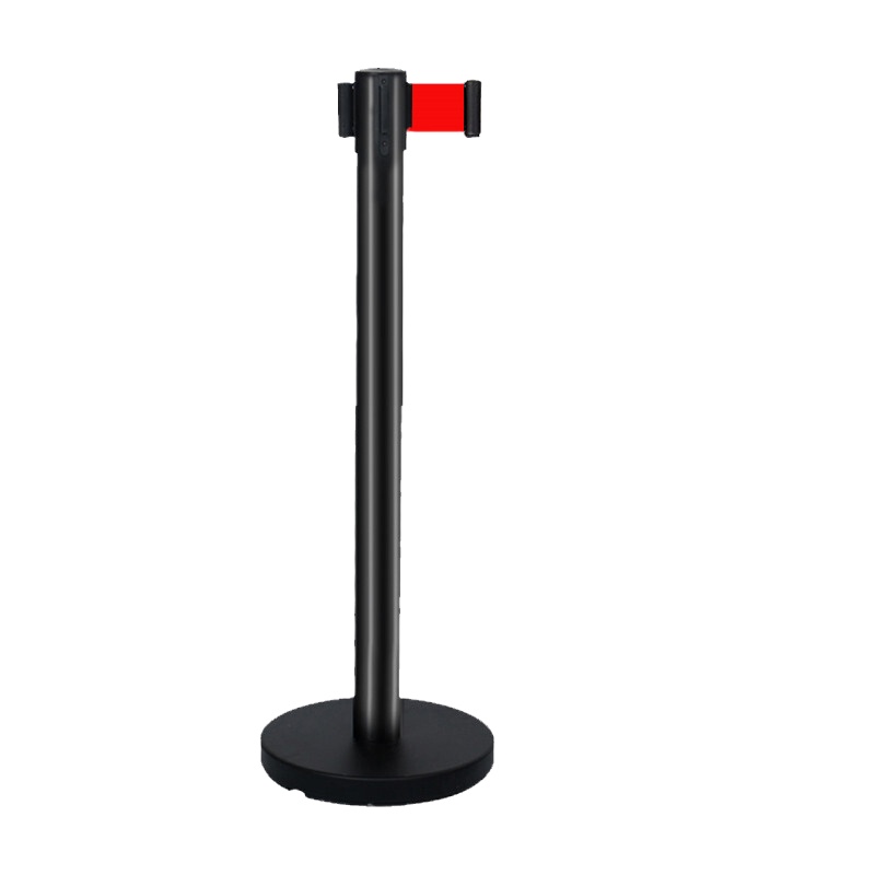 匡大 路标安全隔离带2.0米伸缩带不锈钢立柱围栏