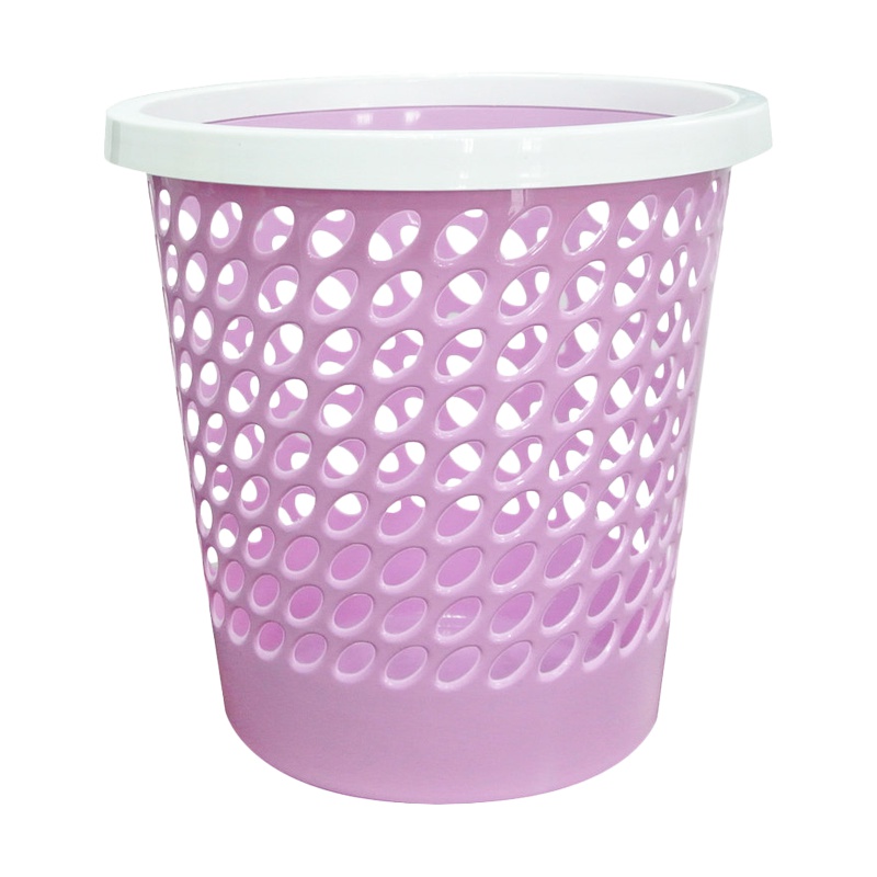 HOUYA好雅大号垃圾桶1件家用卫生间客厅卧室带压圈塑料纸篓垃圾桶