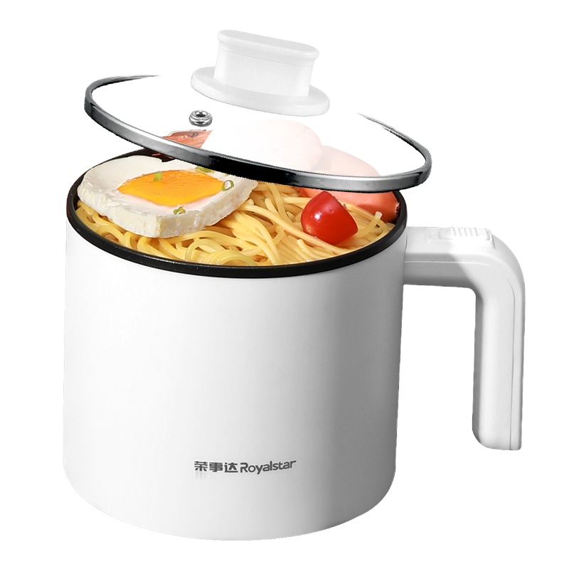 荣事达(Royalstar)DZG08T电煮锅学生宿舍电煮锅家用煮面小电锅1-2人小功率寝室电火锅煎炒一体锅